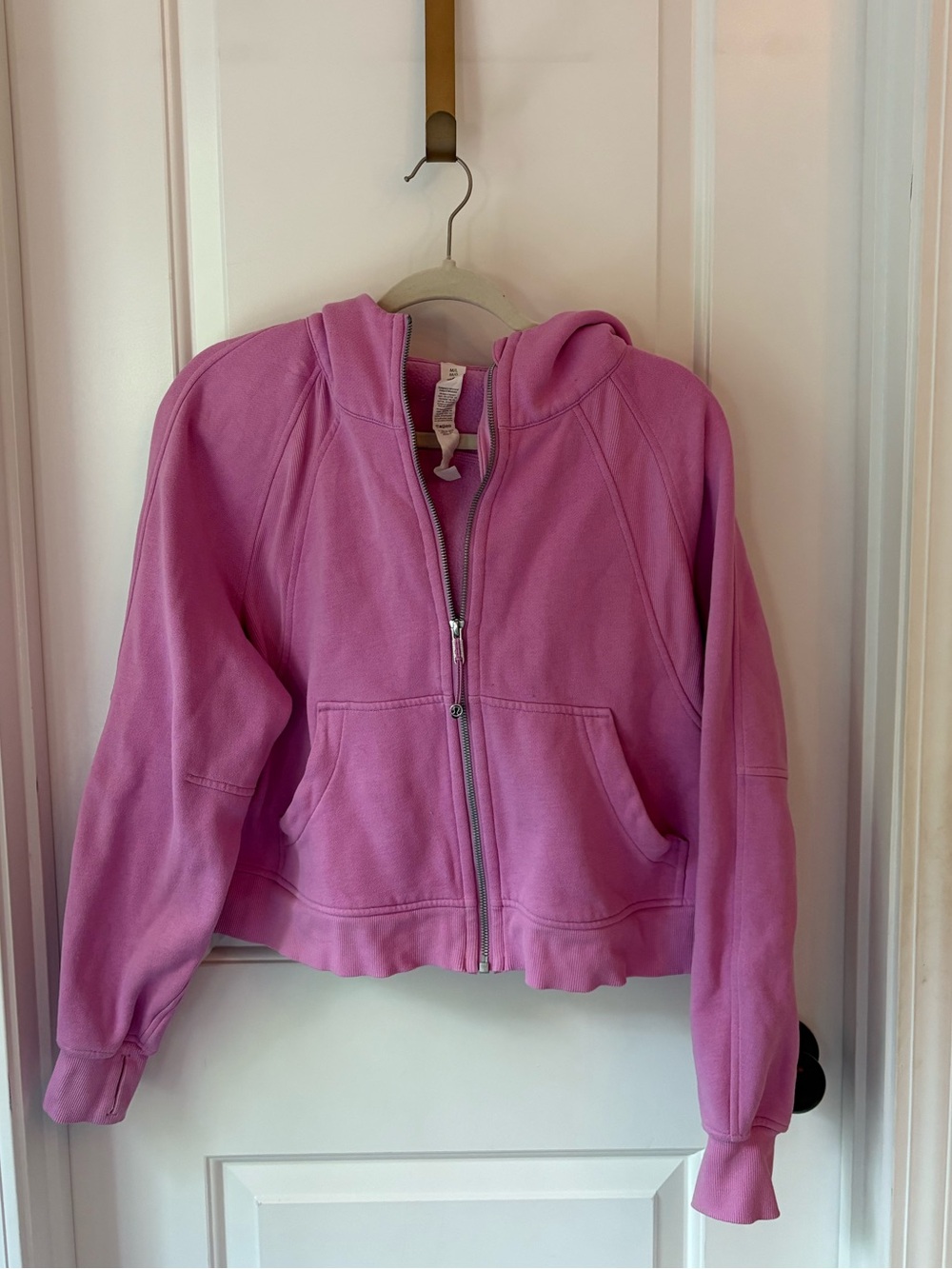 Lululemon full zip scuba size M/L